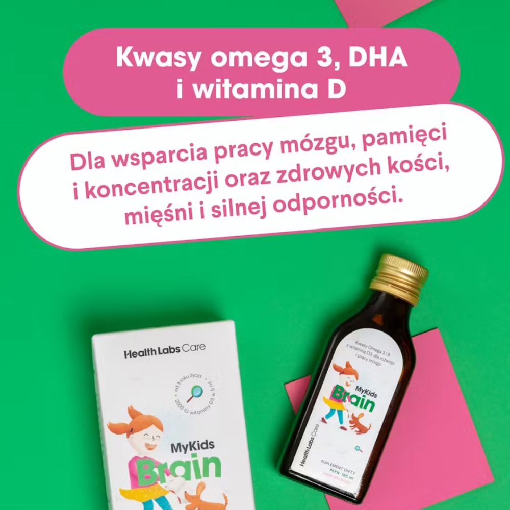 MyKids Brain - Health Labs Care - Omega - 100 ml