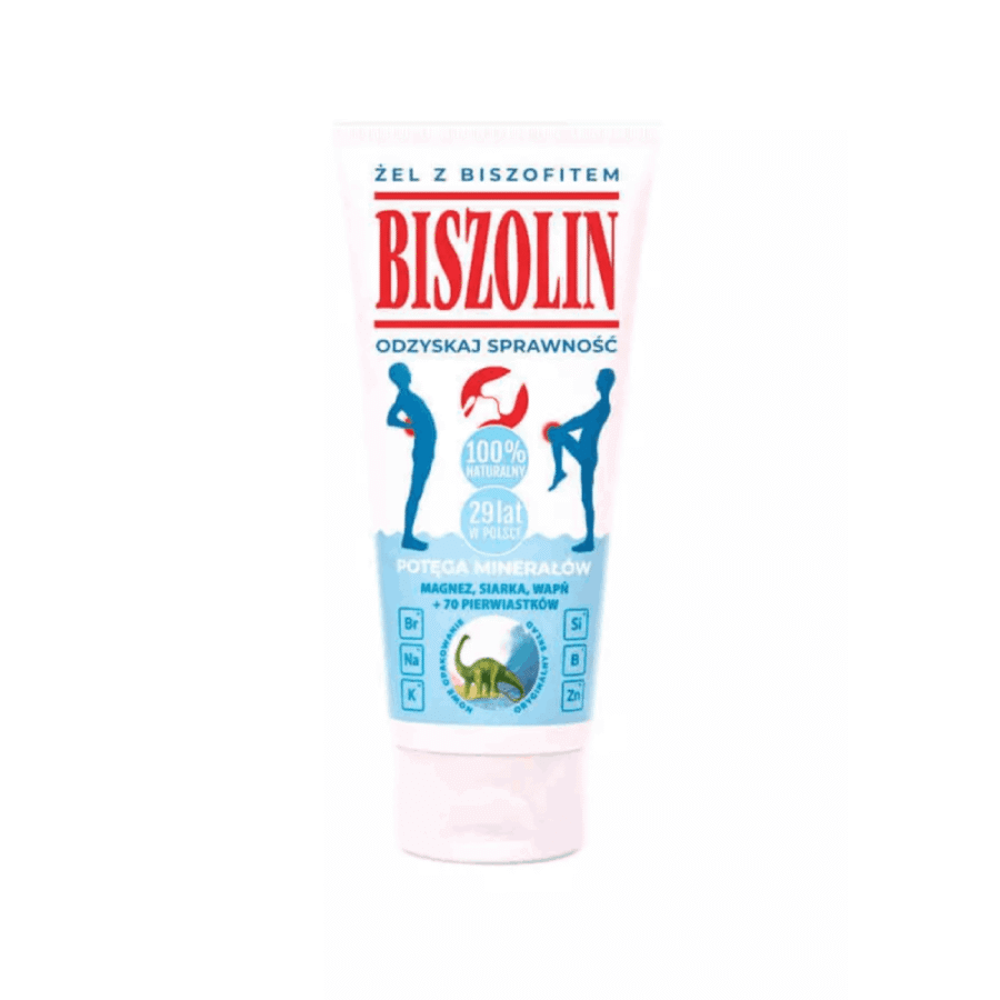 Biszolin - żel z biszofitem - Nami - bóle mięśniowe i urazy - 190 g