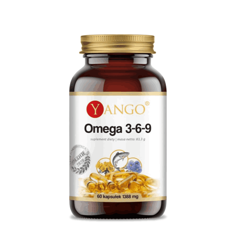 Omega 3-6-9 - 60 kapsułek Yango