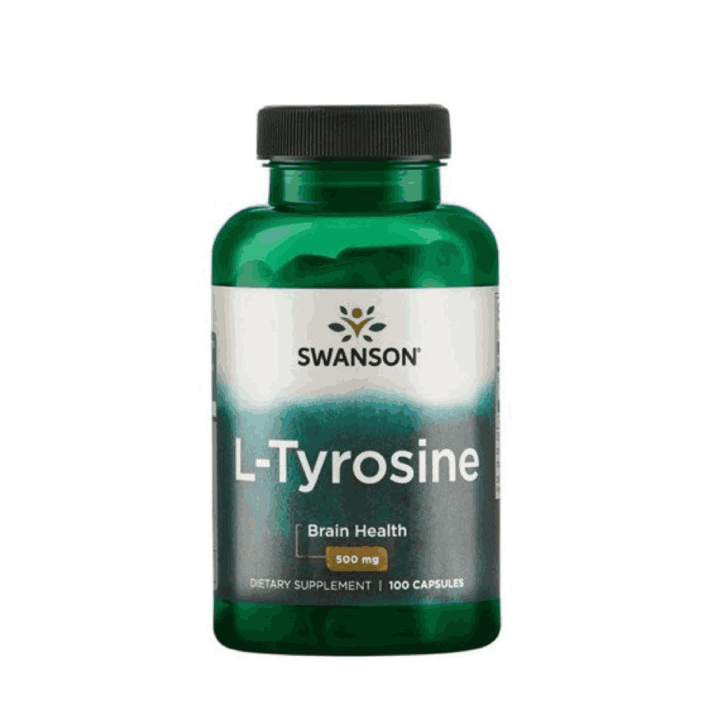 L-Tyrozyna 500 mg - Swanson - 100 kapsułek