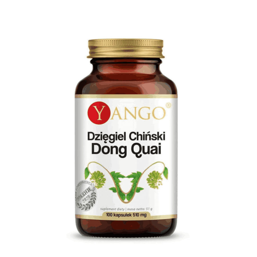 Dzięgiel Chiński - Dong Quai - Yango - 100 kapsułek