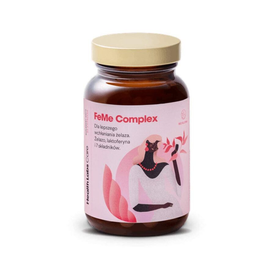 FeMe Complex - niedobory żelaza - Health Labs Care - 60 kapsułek