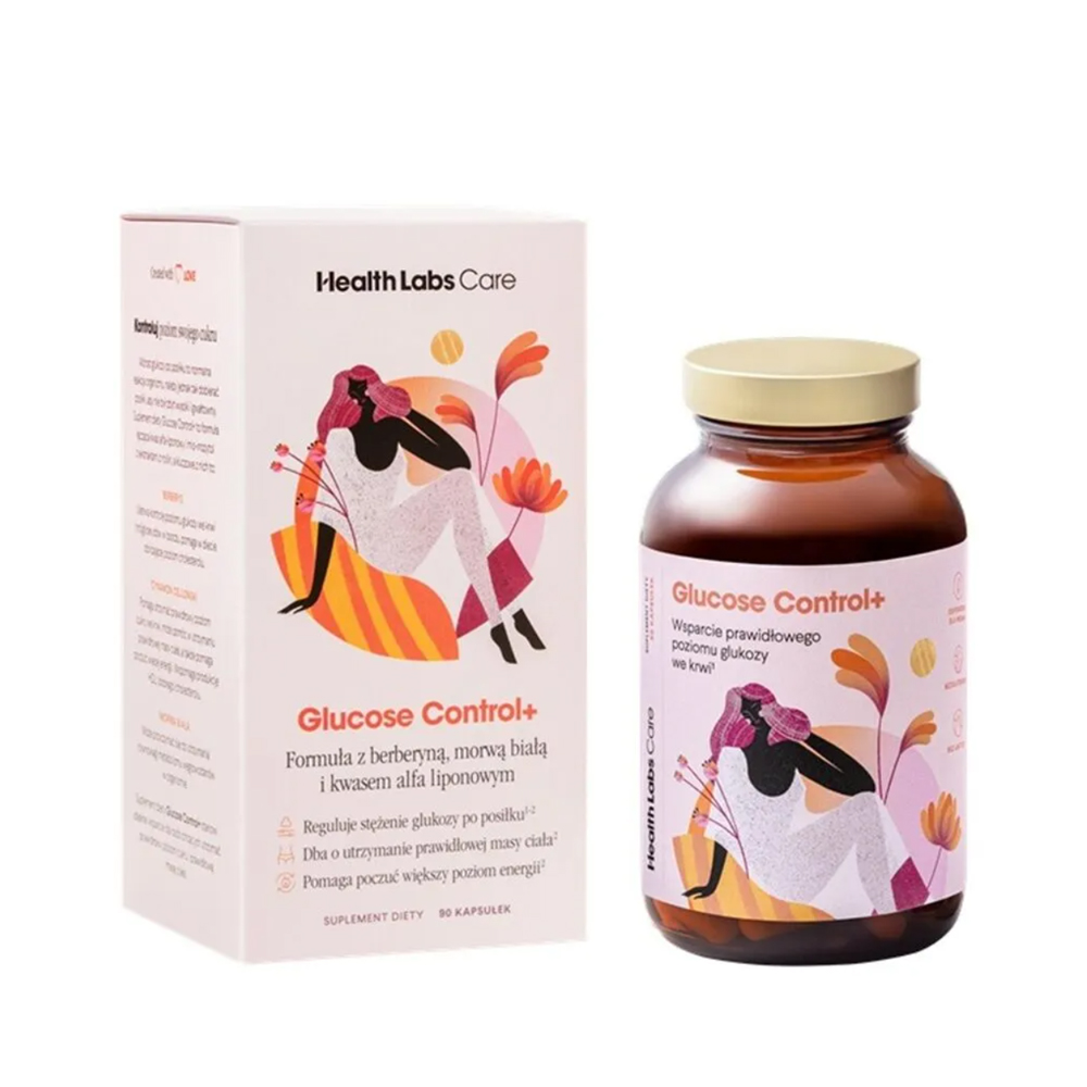 Glucose Control+ Health Labs Care - 90 kapsułek