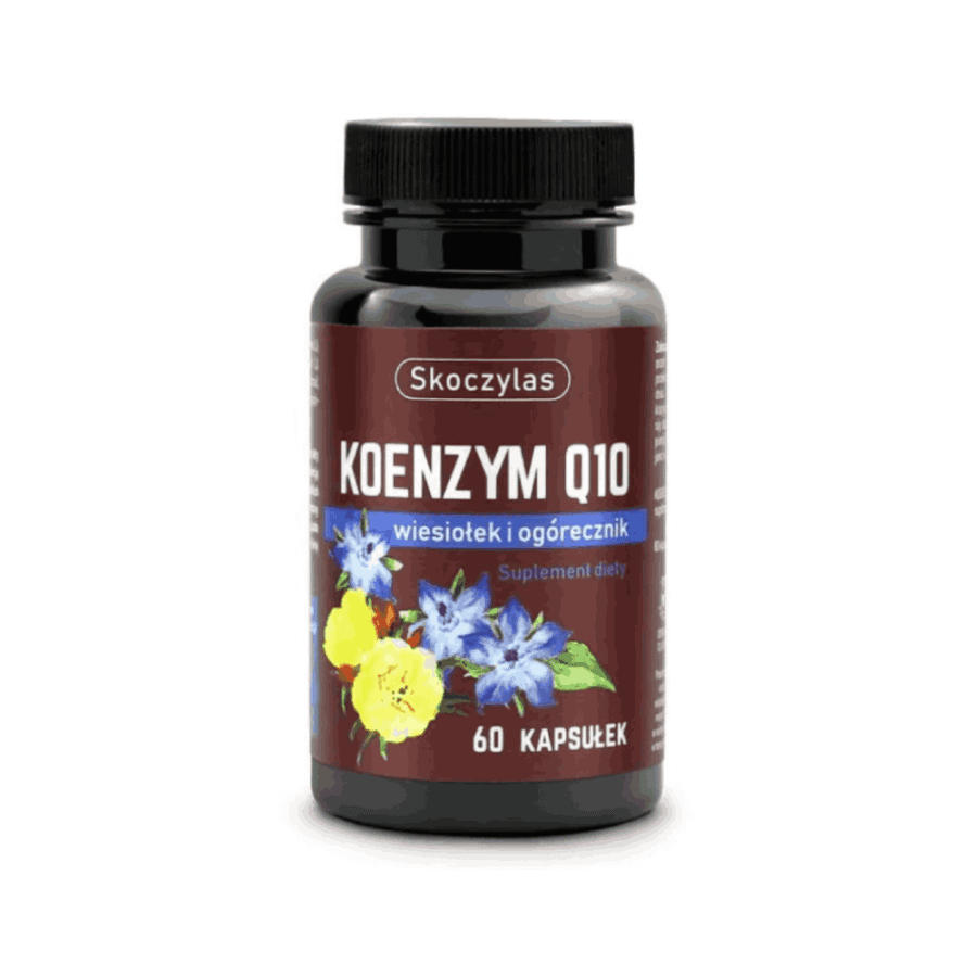 Koenzym Q10 Skoczylas - wiesiołek i ogórecznik - 60 kapsułek