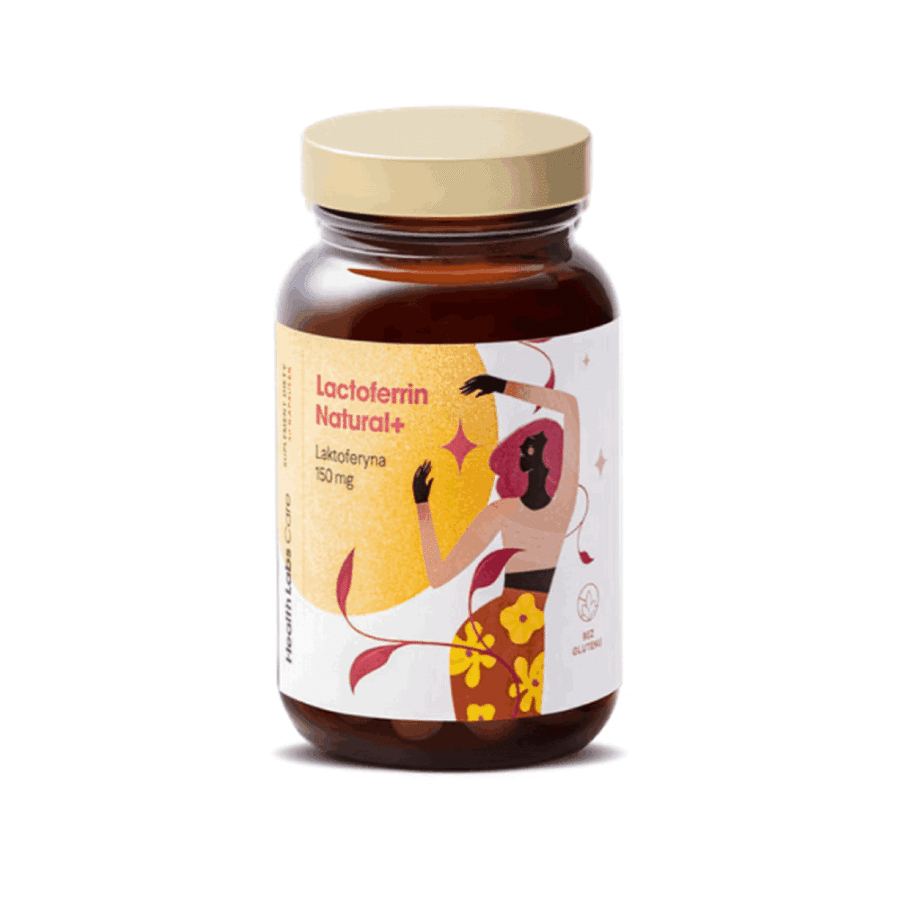 Lactoferrin Natural + Health Labs Care - 30 kapsułek