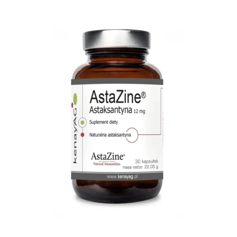 AstaZine - Astaksantyna 12 mg - Kenay - 30 kapsułek