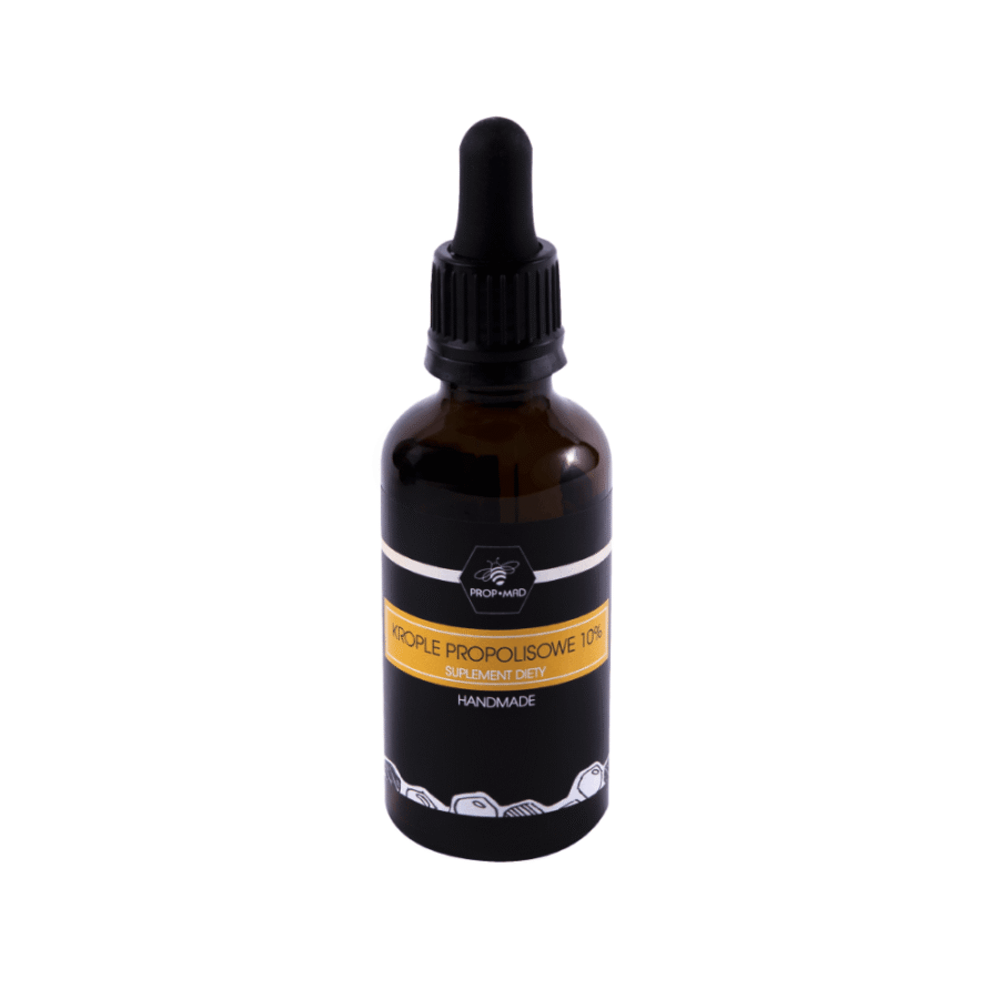 10% Krople propolisowe - Pszczele Dary - 50 ml