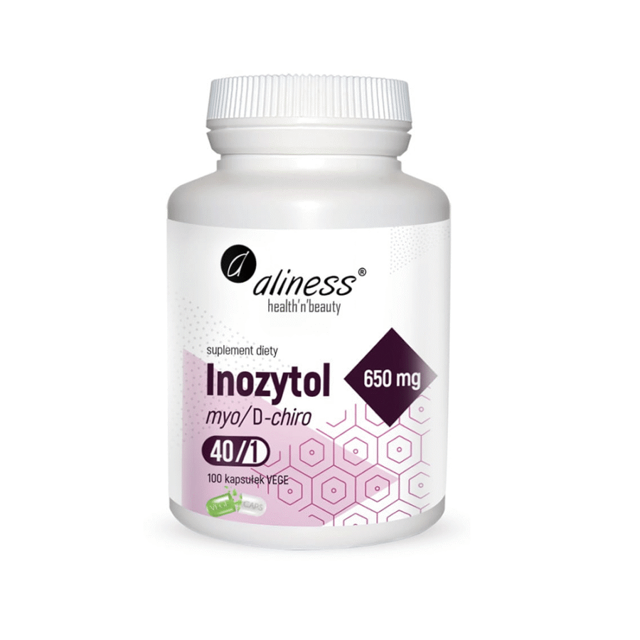 Inozytol 650 mg - Aliness - 100 kapsułek