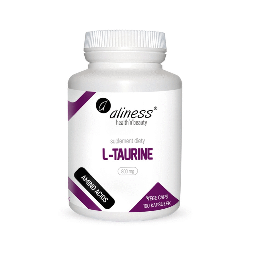 L-Taurine 800 mg - Aliness - 100 kapsułek