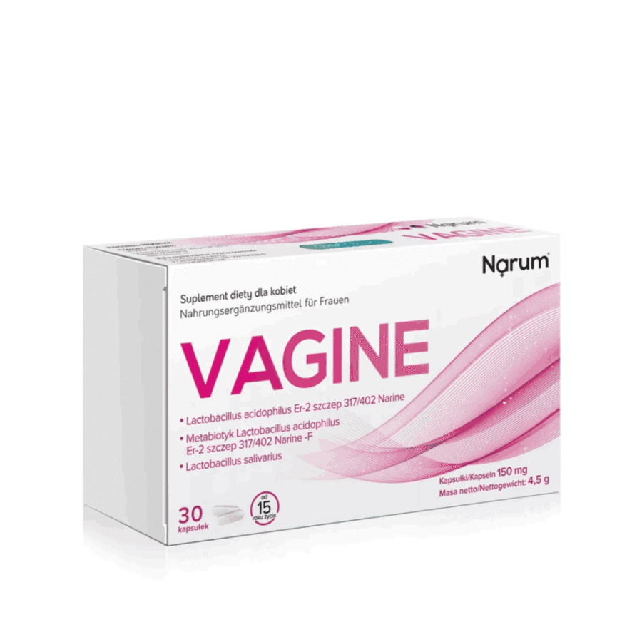 Narum Vagine ZDROWE DROGI RODNE - probiotyk dla kobiet - 30 kapsułek