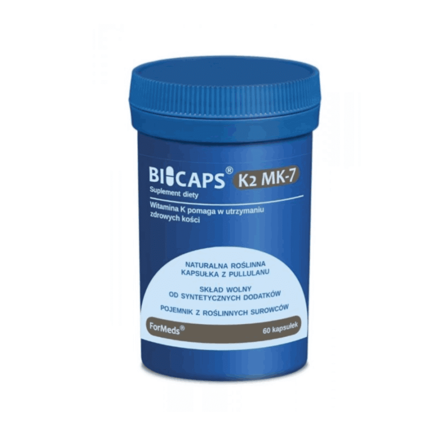 BICAPS K2 MK-7 - 200 μg - ForMeds - 60 kapsułek