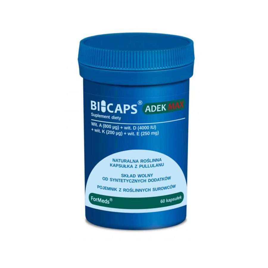 Bicaps ADEK MAX - ForMeds - 60 kapsułek