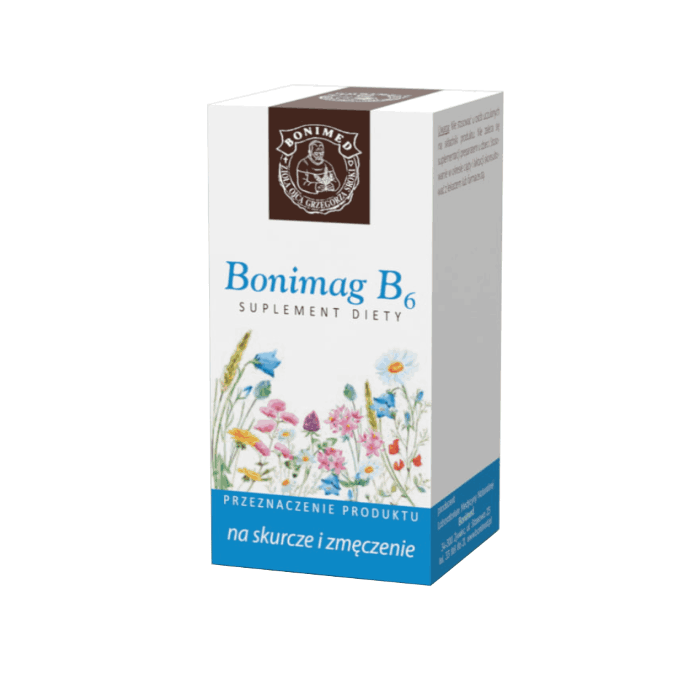 Bonimag B6 - na skurcze i na zmę­czenie - Bonimed - 50 kapsułek