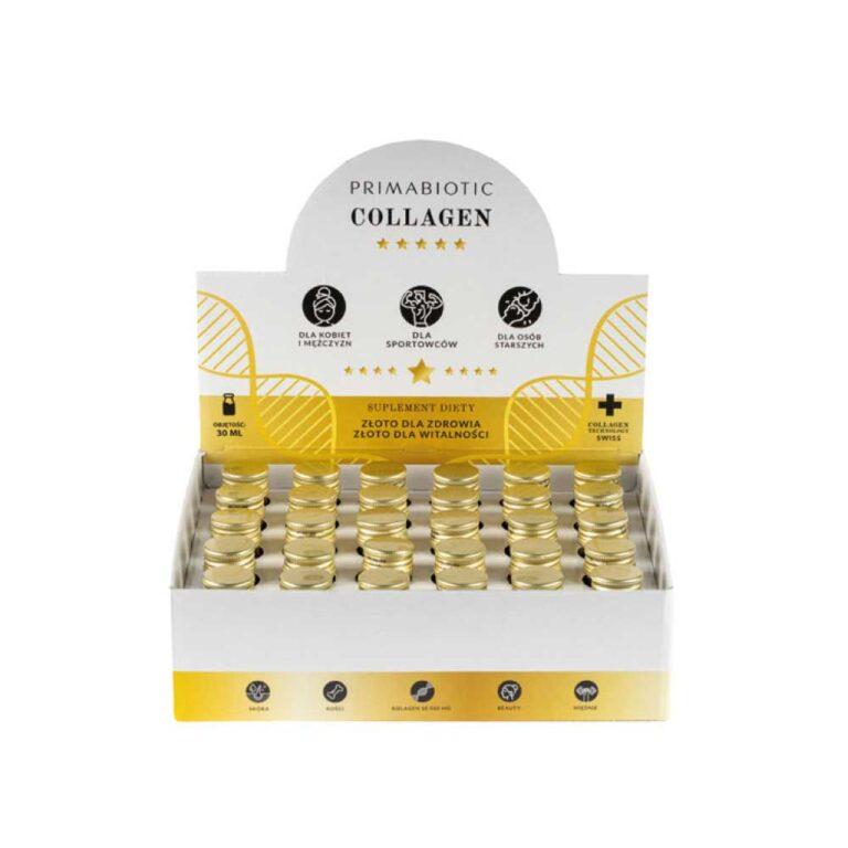 Primabiotic Collagen - Kolagen do picia - 30 buteleczek x 30 ml