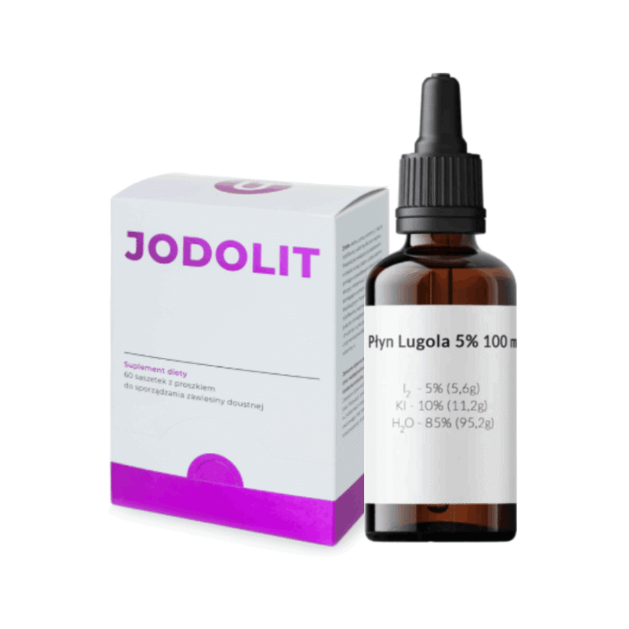 Jodolit Visanto + Płyn Lugola 5% Avecesar