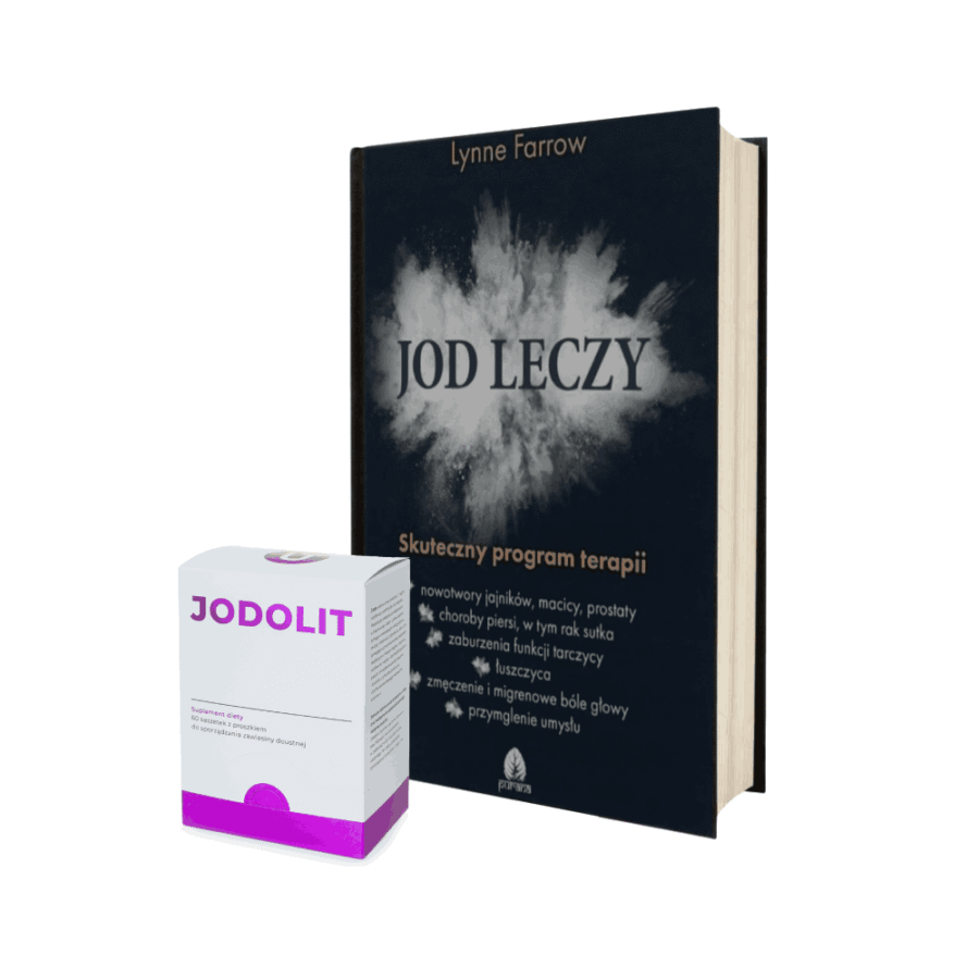 Jodolit Visanto + książka Jod leczy Lynne Farrow