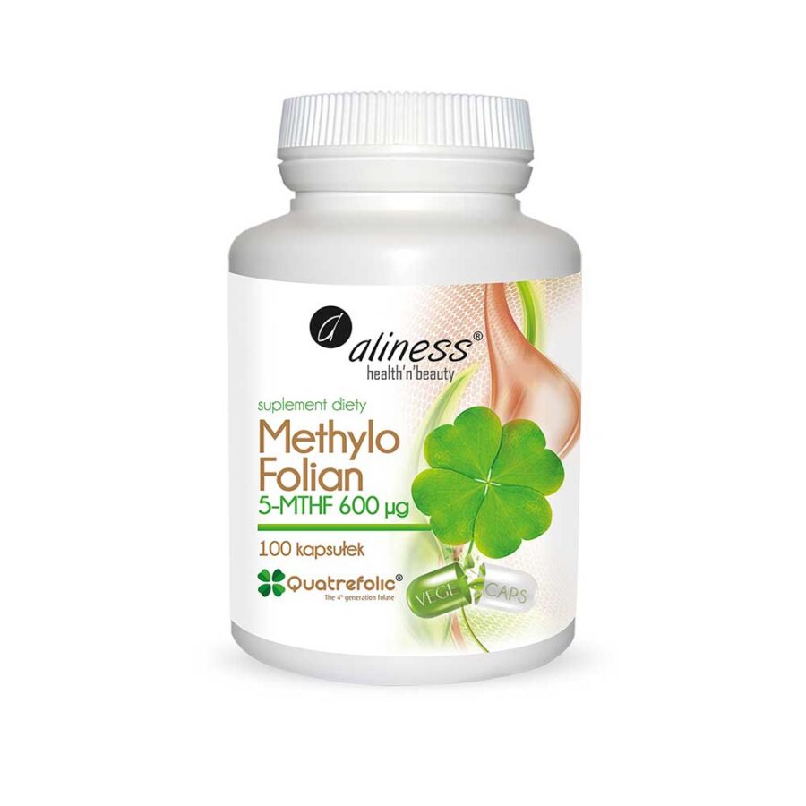 Methylo Folian 5-mthf 600 μg - Aliness - 100 kapsułek
