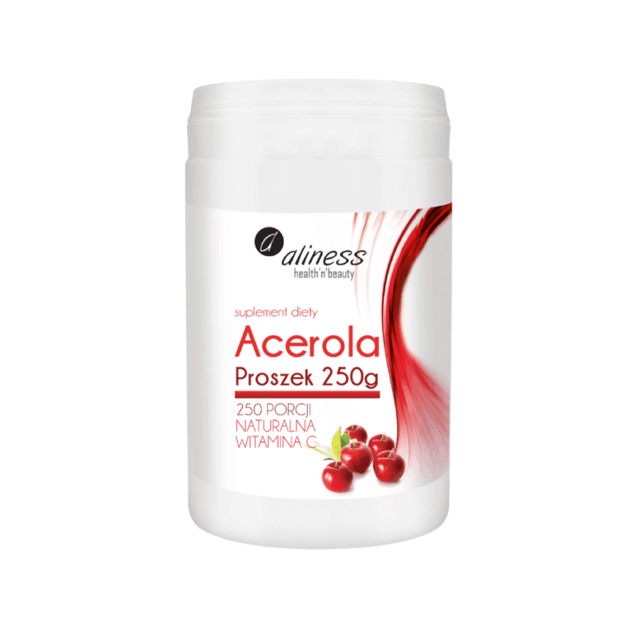 Acerola Proszek - naturalna witamina C - Aliness - 250 g