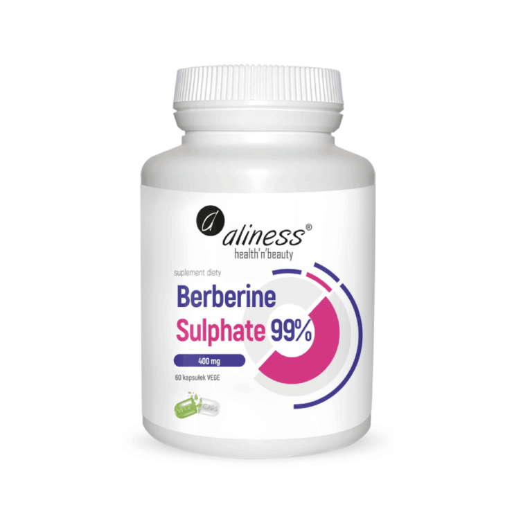 Berberine Sulphate 99% - Aliness - 60 kapsułek