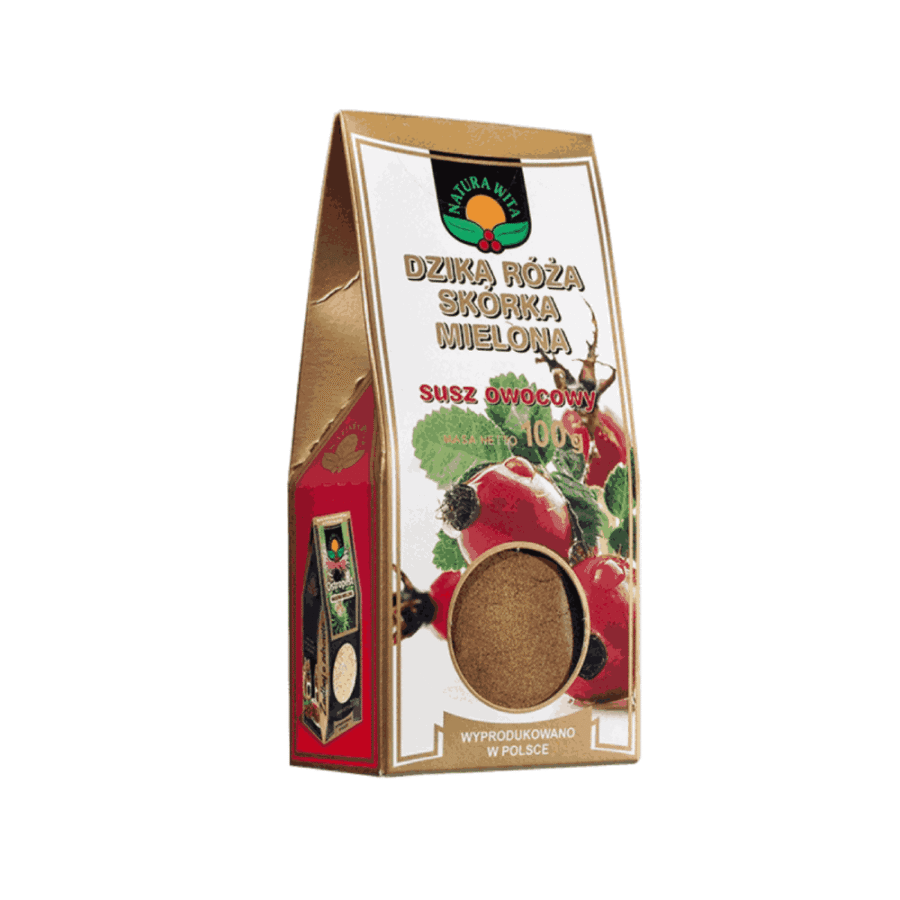 Dzika róża skórka mielona 100%  - Natura Wita - 100 g