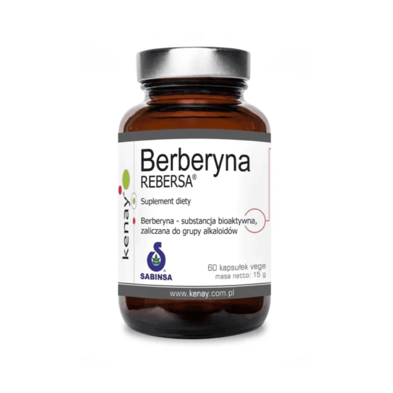 Berberyna REBERSA - 500 mg - Kenay - 60 kapsułek