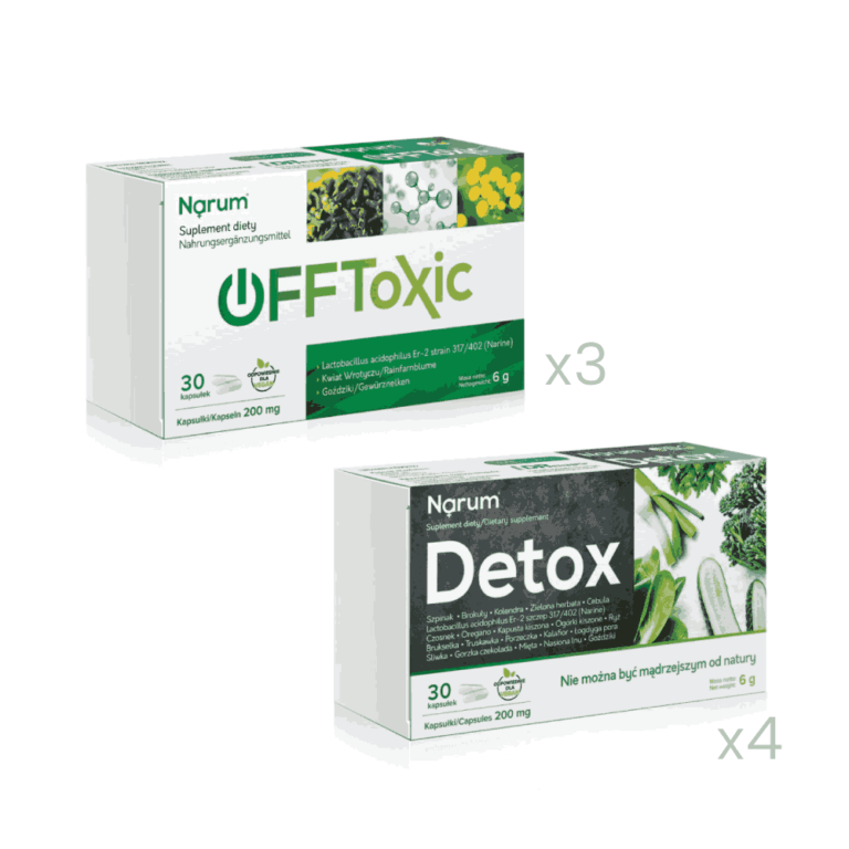 Pack OFFtoxic i Detox - Narum - zestaw
