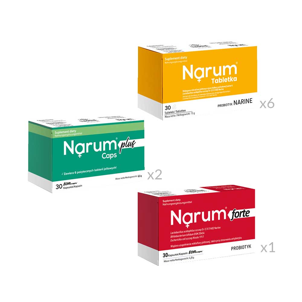 Żołądkowy Pack - Narum - zestaw