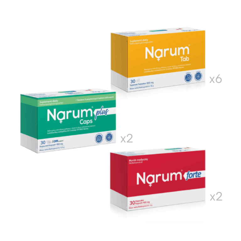 Żołądkowy Pack - Narum - zestaw