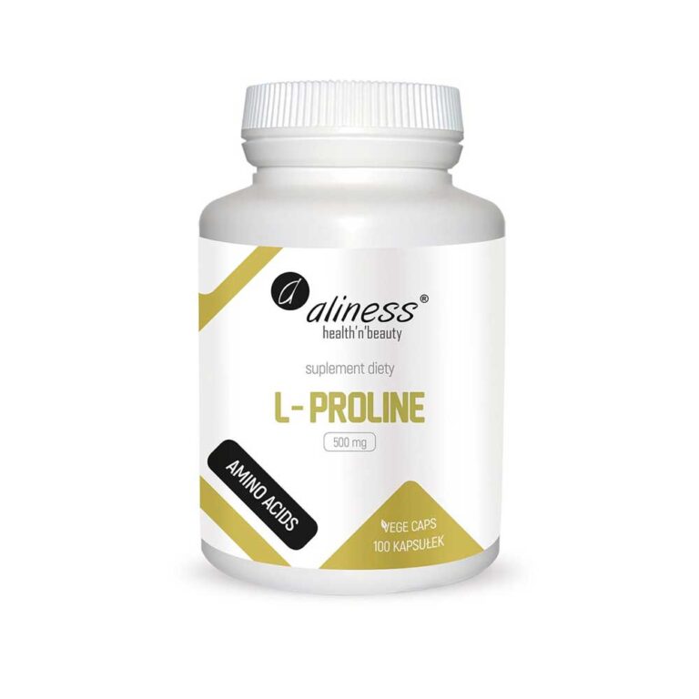 L-Proline 500 mg - Aliness - 100 kapsułek