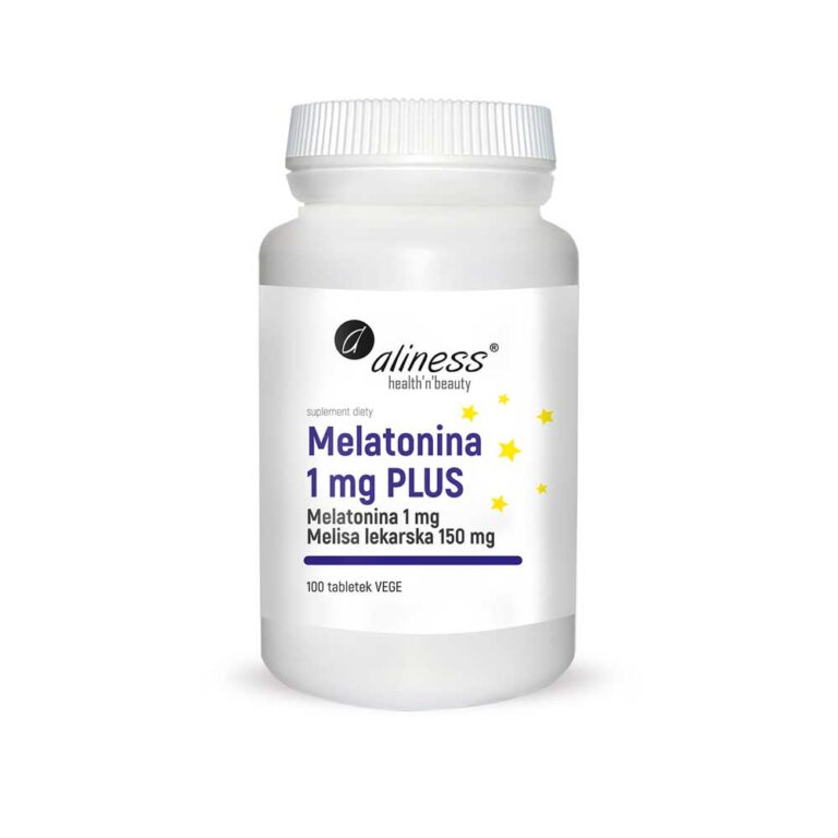 Melatonina 1 mg PLUS - Aliness - 100 tabletek