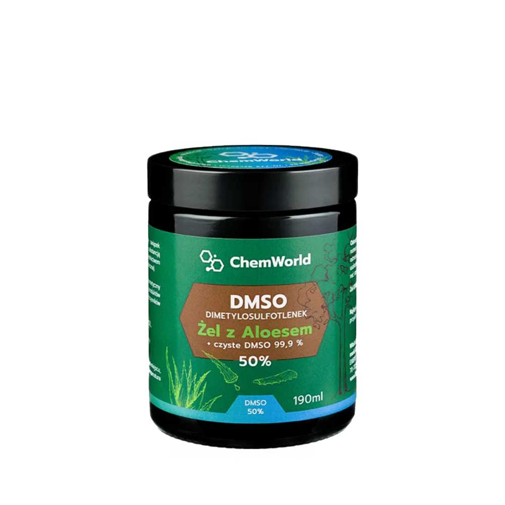 Żel DMSO 50% z Aloesem - ChemWorld - 190 ml