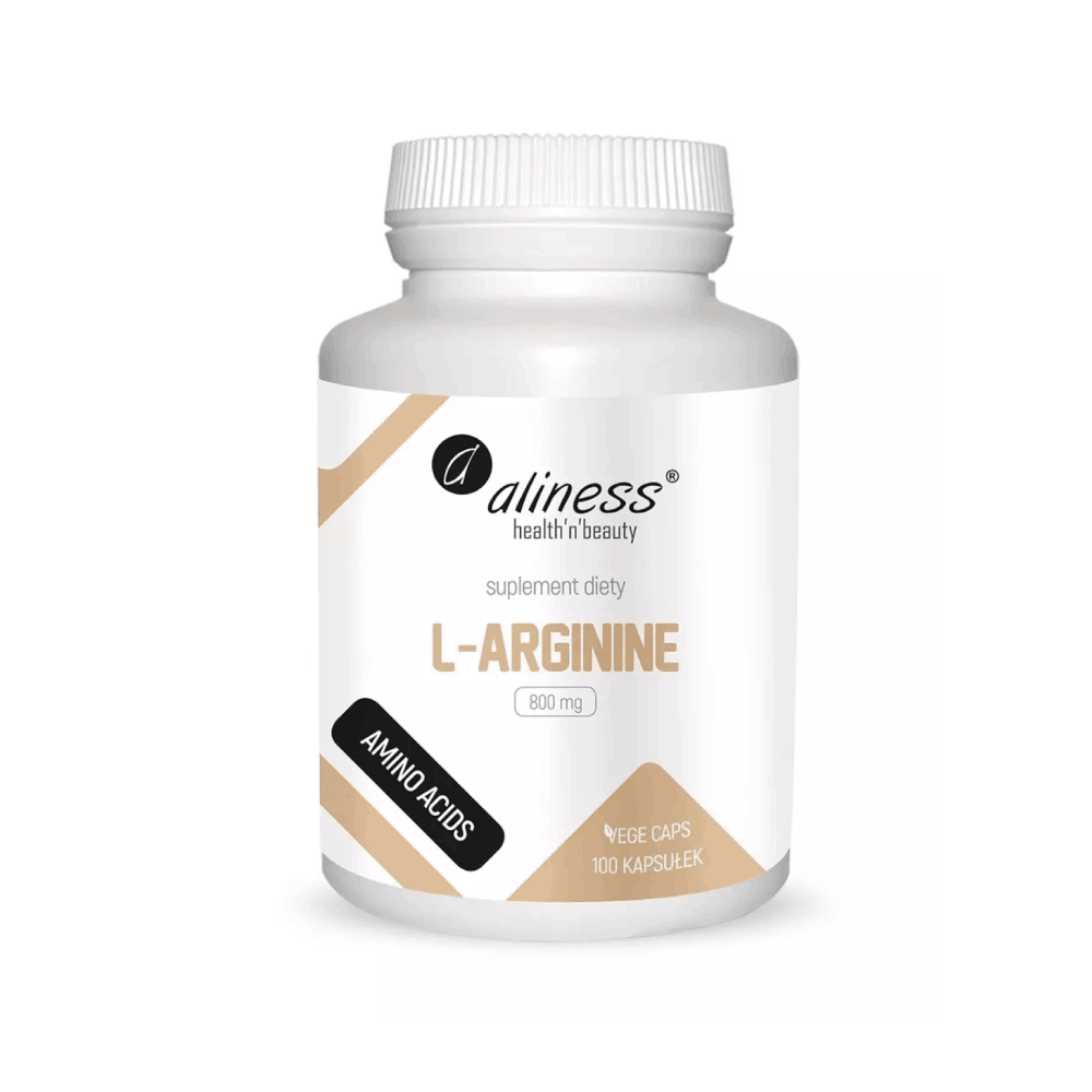 L-Arginine 800 mg - Aliness - 100 kapsułek