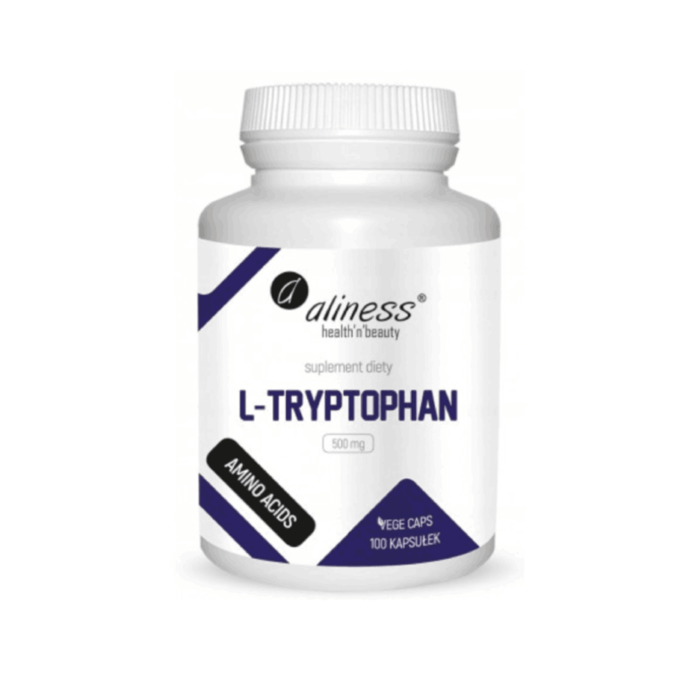 L-Tryptophan 500 mg - Aliness - 100 kapsułek