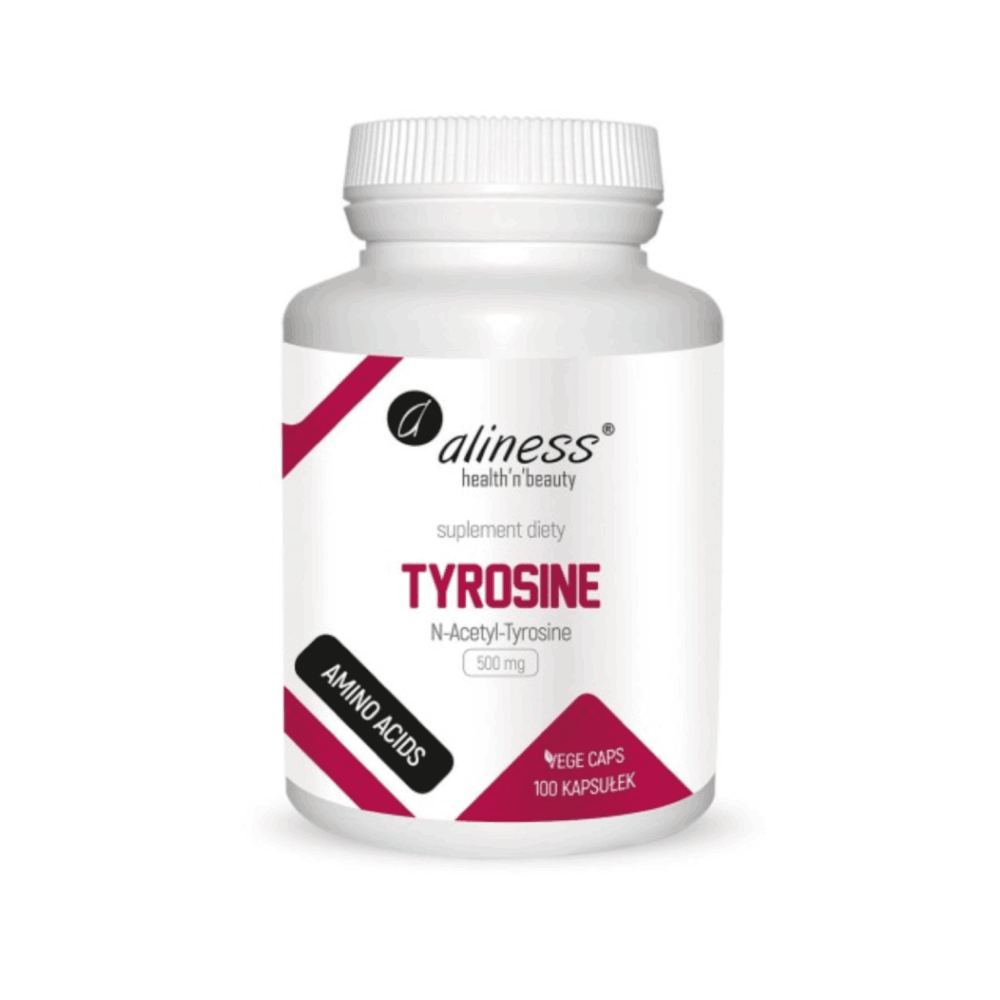 N-Acetyl-Tyrosine 500 mg - Aliness - 100 kapsułek