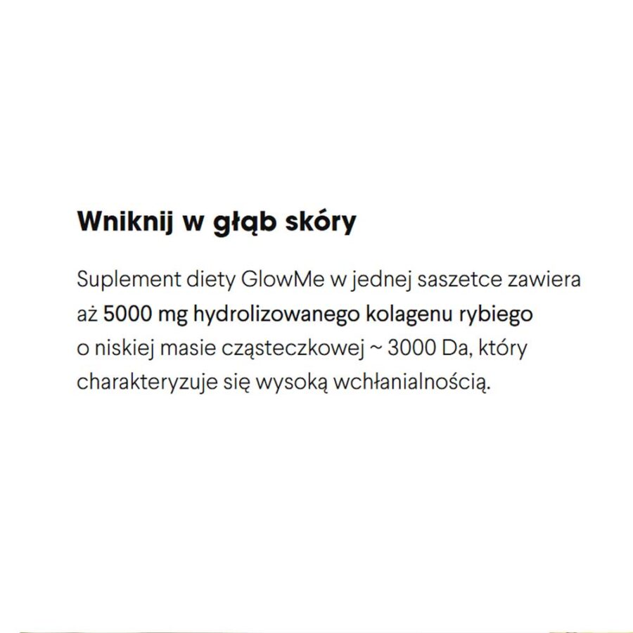 GlowMe ananas‑mango - Health Labs Care - 30 saszetek