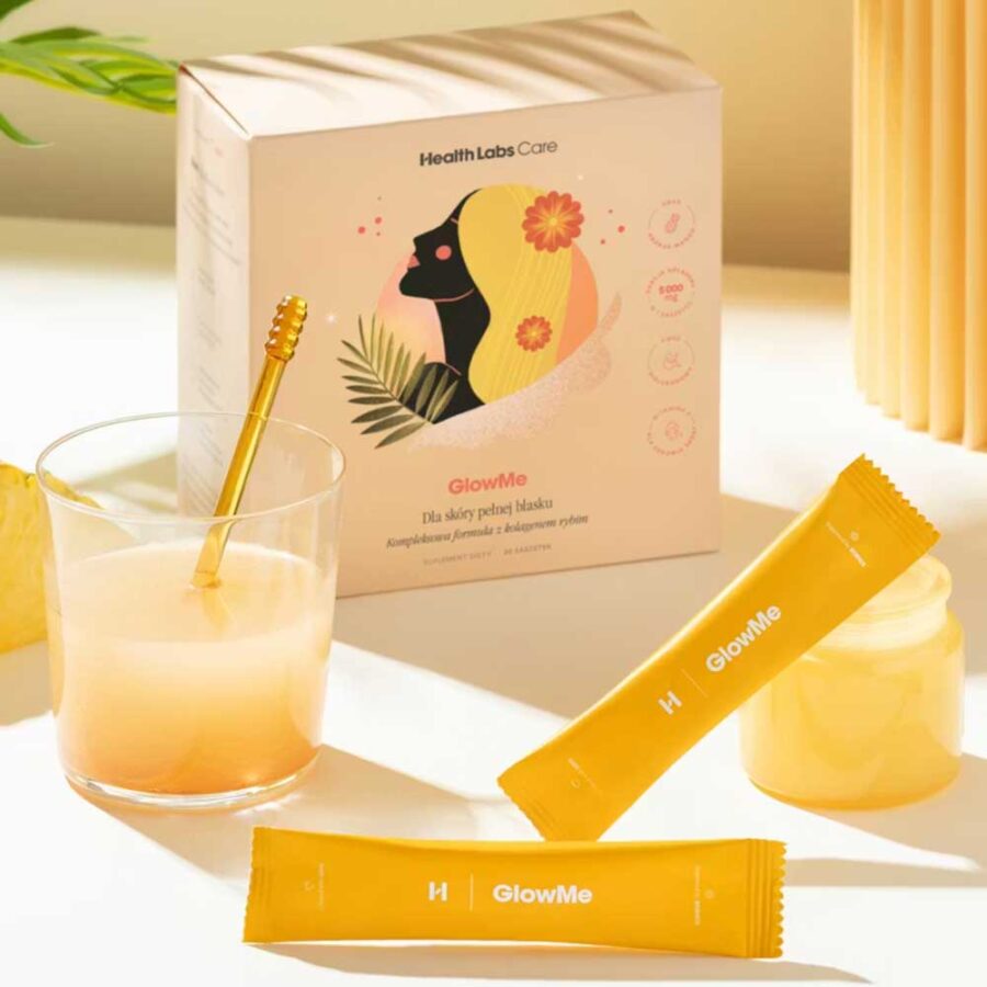 GlowMe ananas‑mango - Health Labs Care - 30 saszetek