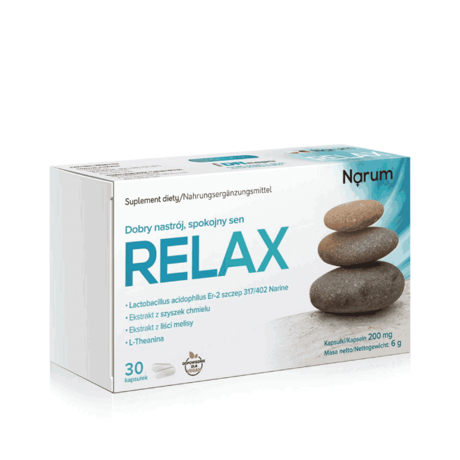 Narum Relax STRES - 30 kapsułek