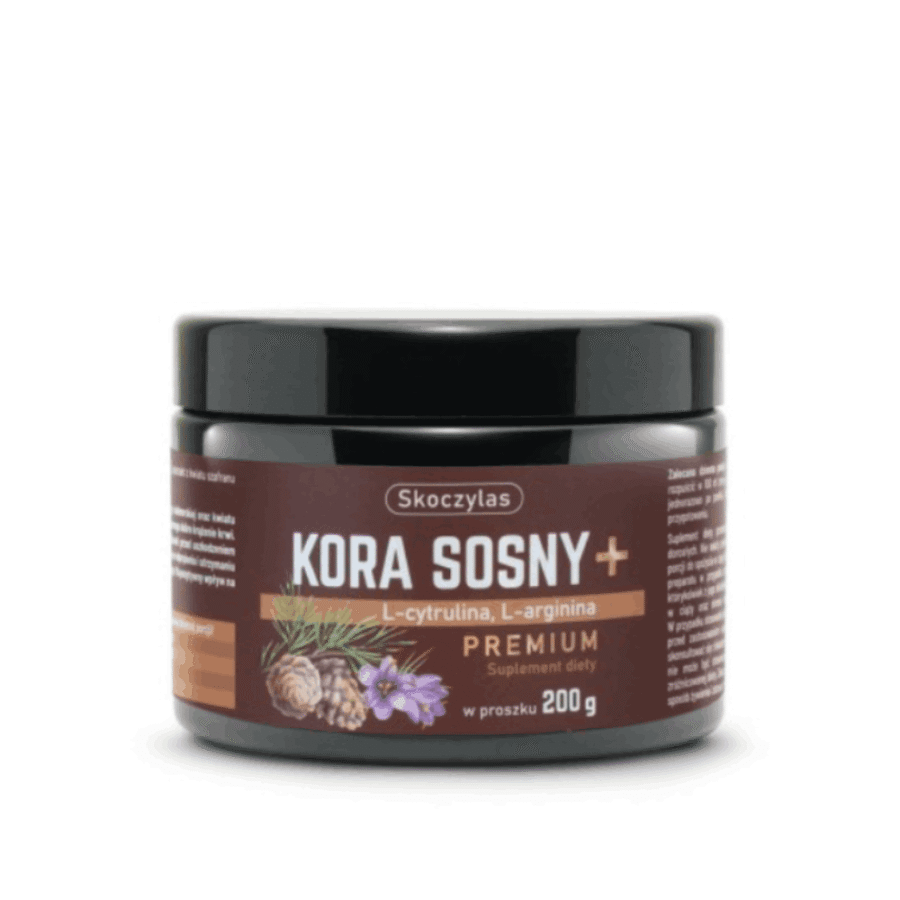 Kora sosny + L-cytrulina + L-arginina PREMIUM - Skoczylas - 200 g