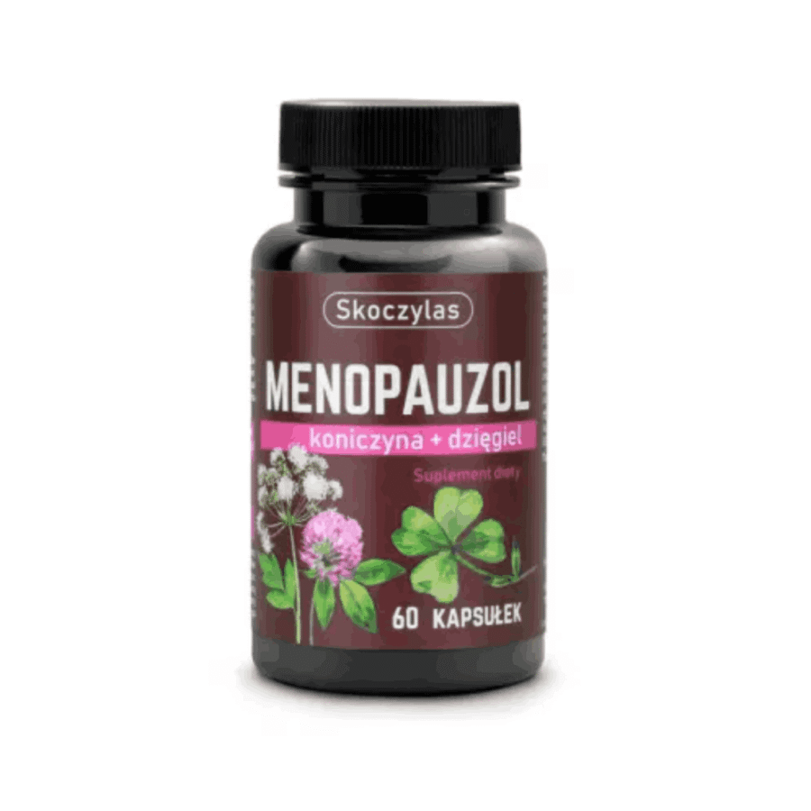 Menopauzol koniczyna + dzięgiel - Skoczylas - 60 kapsułek