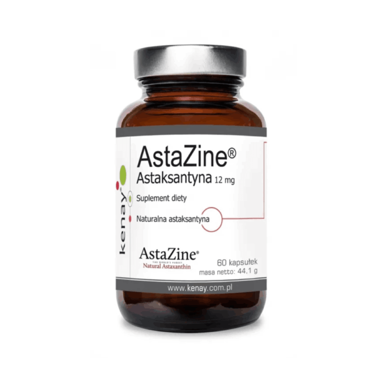 AstaZine - Astaksantyna 12 mg - Kenay - 60 kapsułek