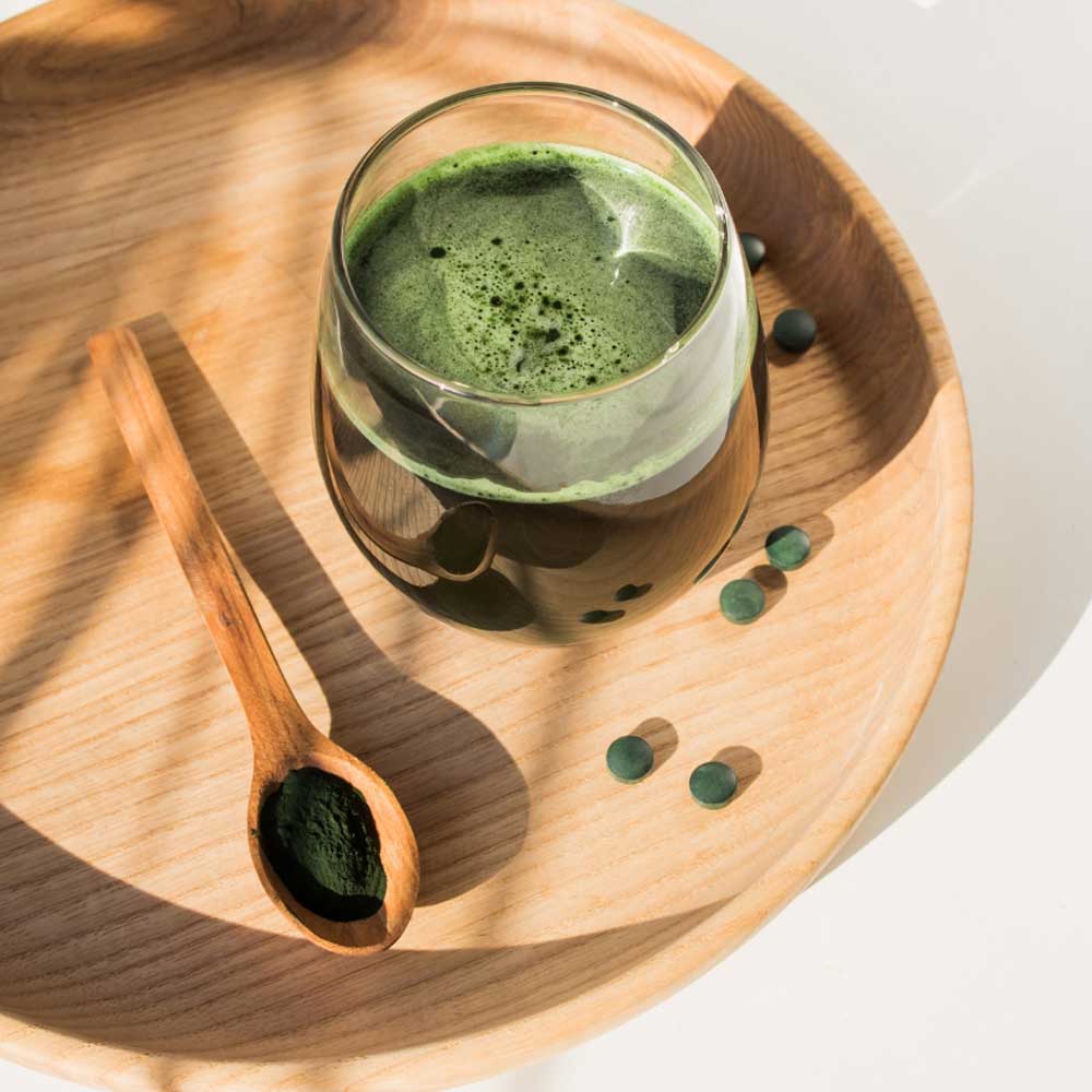 chlorella a spirulina