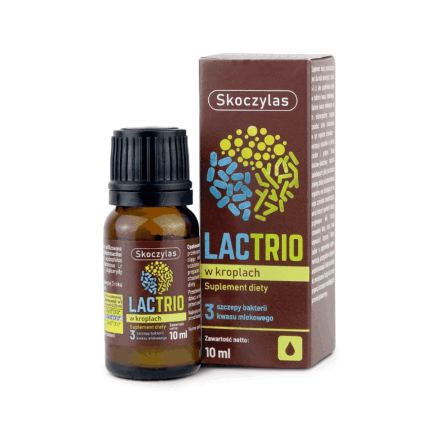Lactrio probiotyk w kroplach - Skoczylas - 10 ml