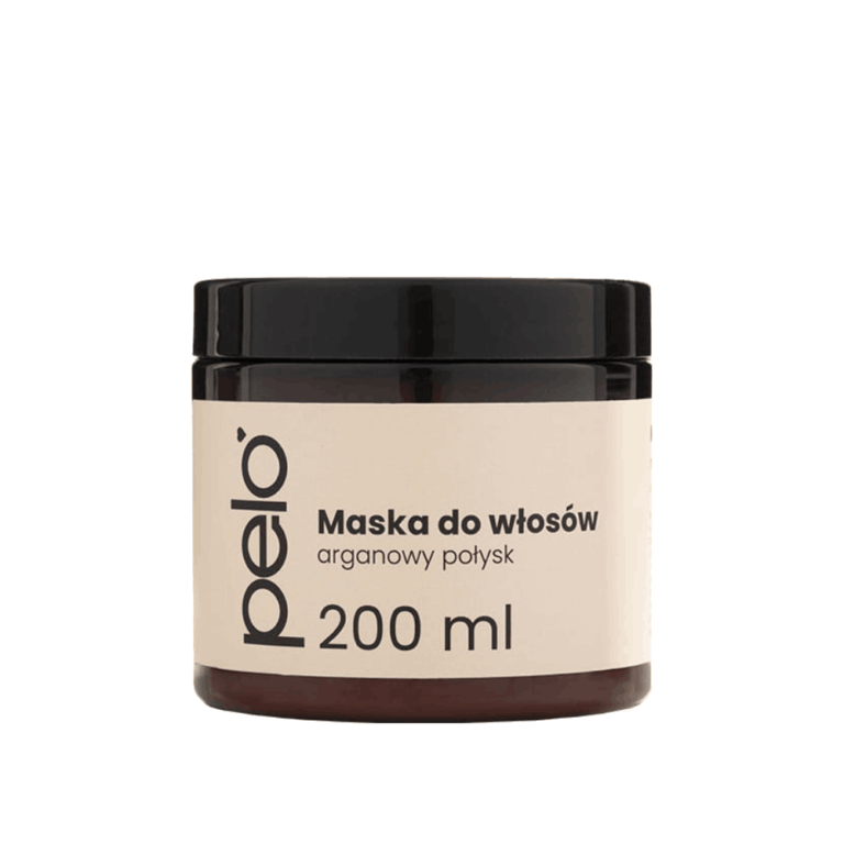 Maska do włosów Arganowy Połysk - PELO - 200 ml