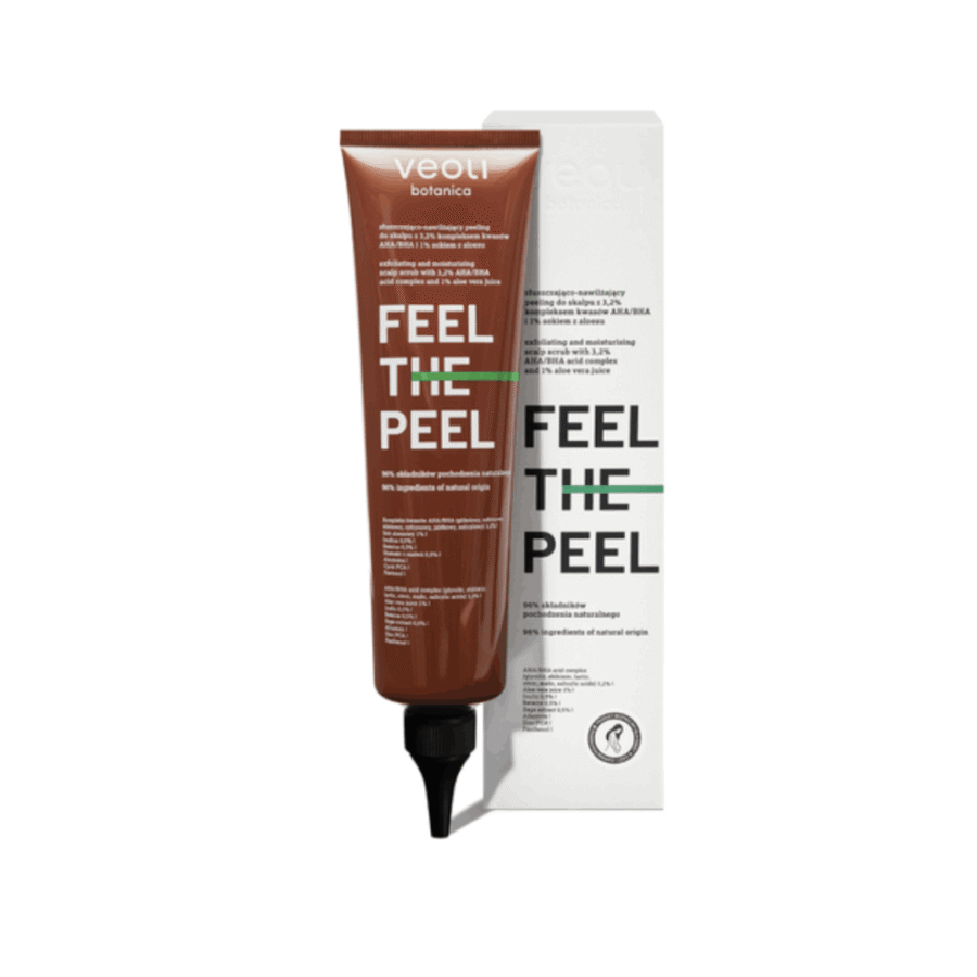 Złuszczająco-nawilżający peeling do skalpu FEEL THE PEEL - Veoli botanica - 150 ml