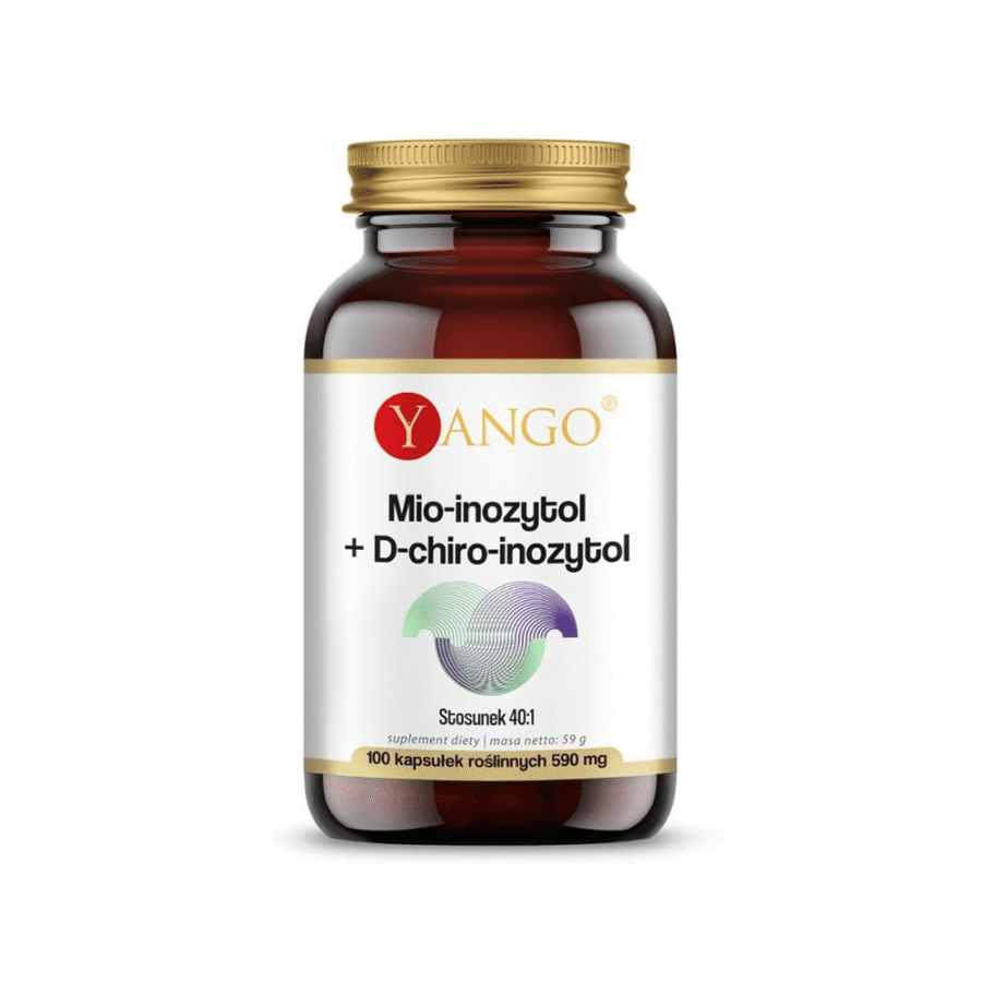 Mio-inozytol D-chiro-inozytol Yango - 100 kapsułek