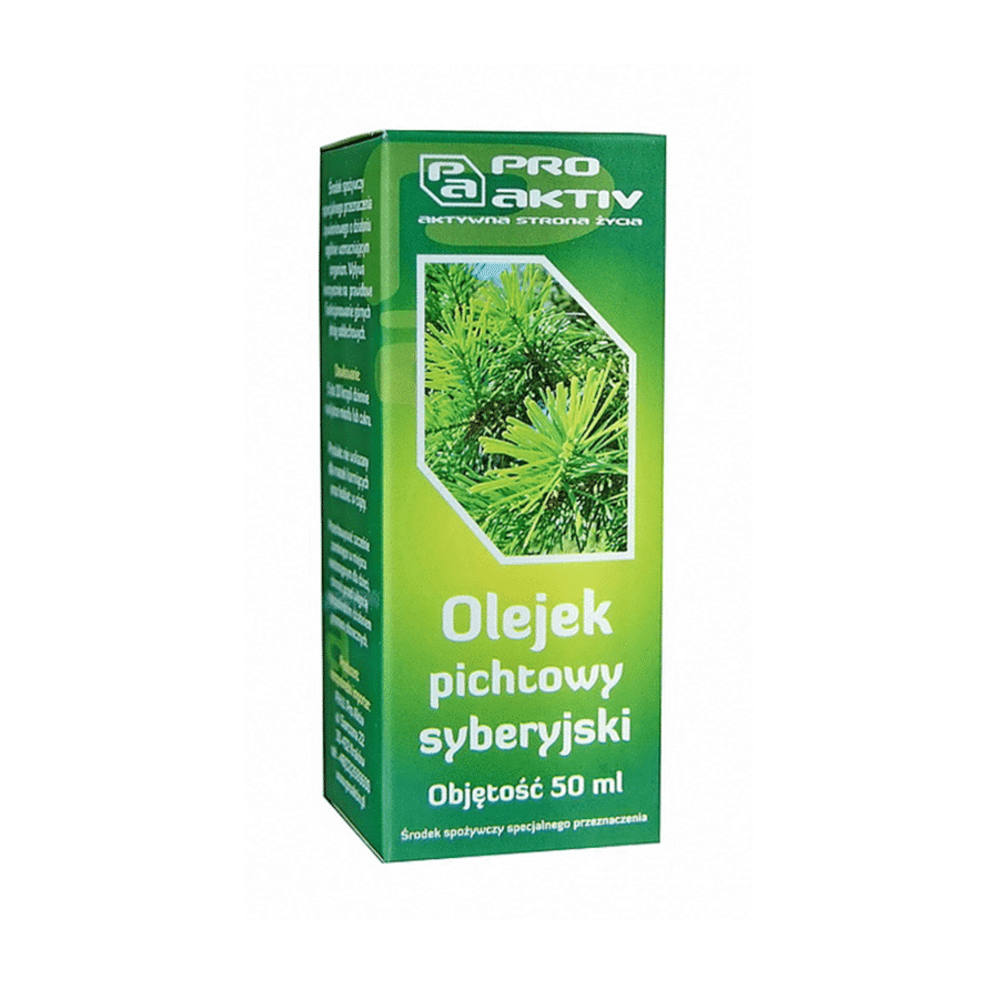 Olejek pichtowy syberyjski - Pro aktiv- 50 ml