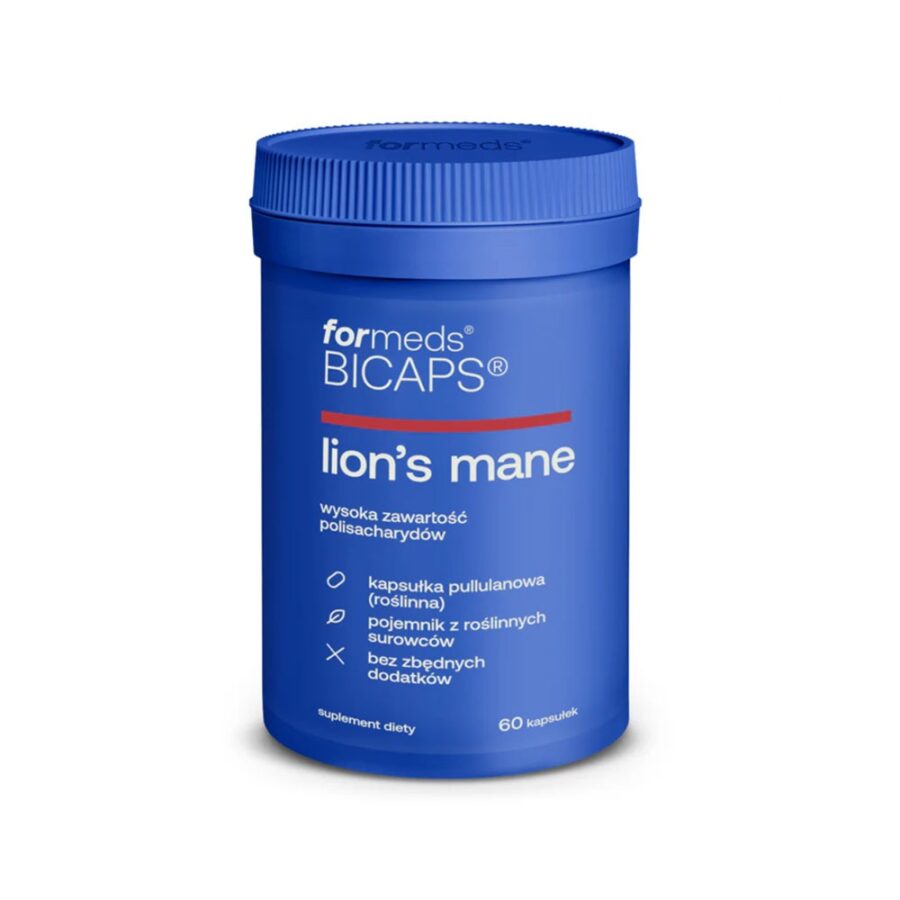 BICAPS lion's mane - ForMeds - 60 kapsułek