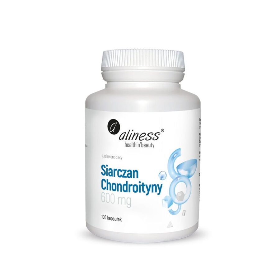 Siarczan Chondroityny 600 mg - Aliness - 100 kapsułek