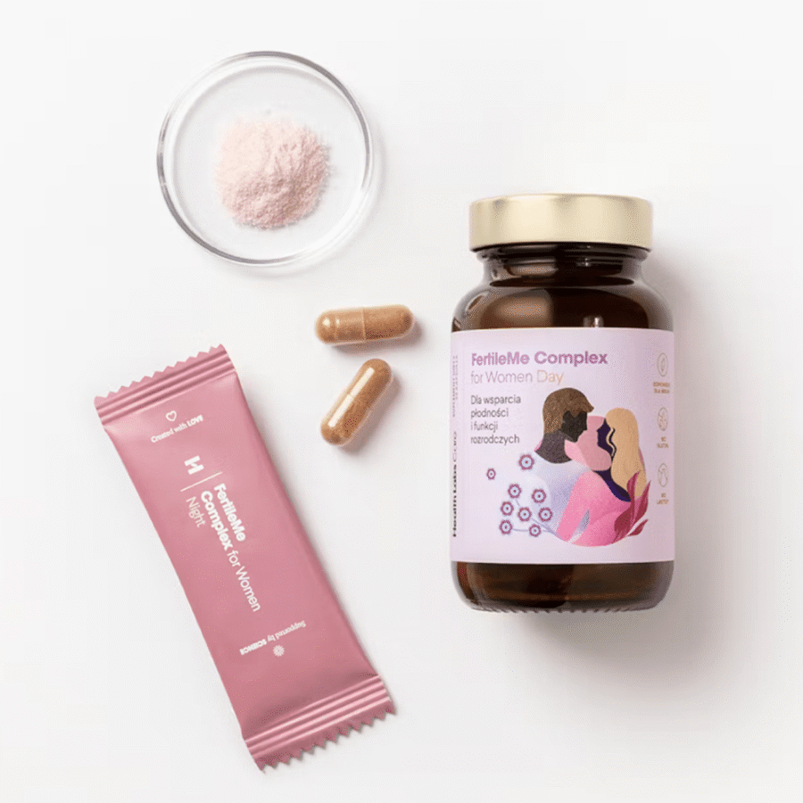 FertileMe Complex for Women - Health Labs Care - 30 kapsułek + 30 saszetek