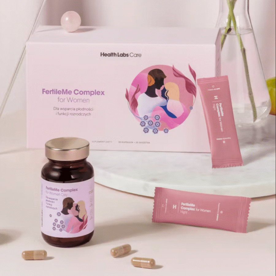 FertileMe Complex for Women - Health Labs Care - 30 kapsułek + 30 saszetek